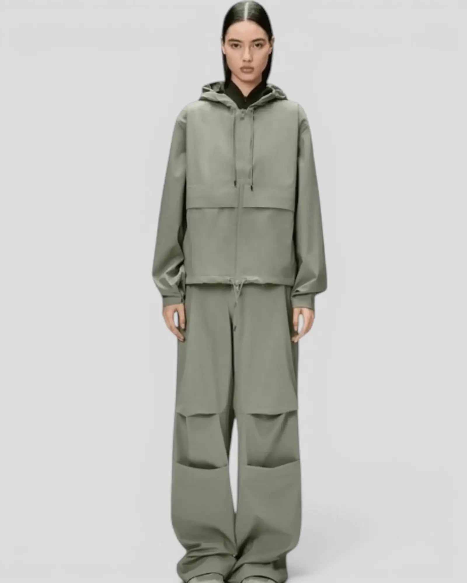 Rains || Suva Hardshell Short String W Jacket W3 -Drift Rains