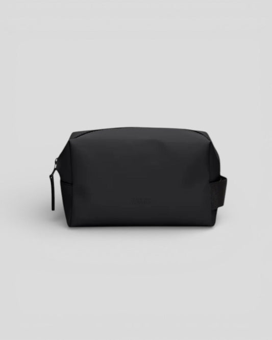 Rains || Wash Bag Zip - Black Rains