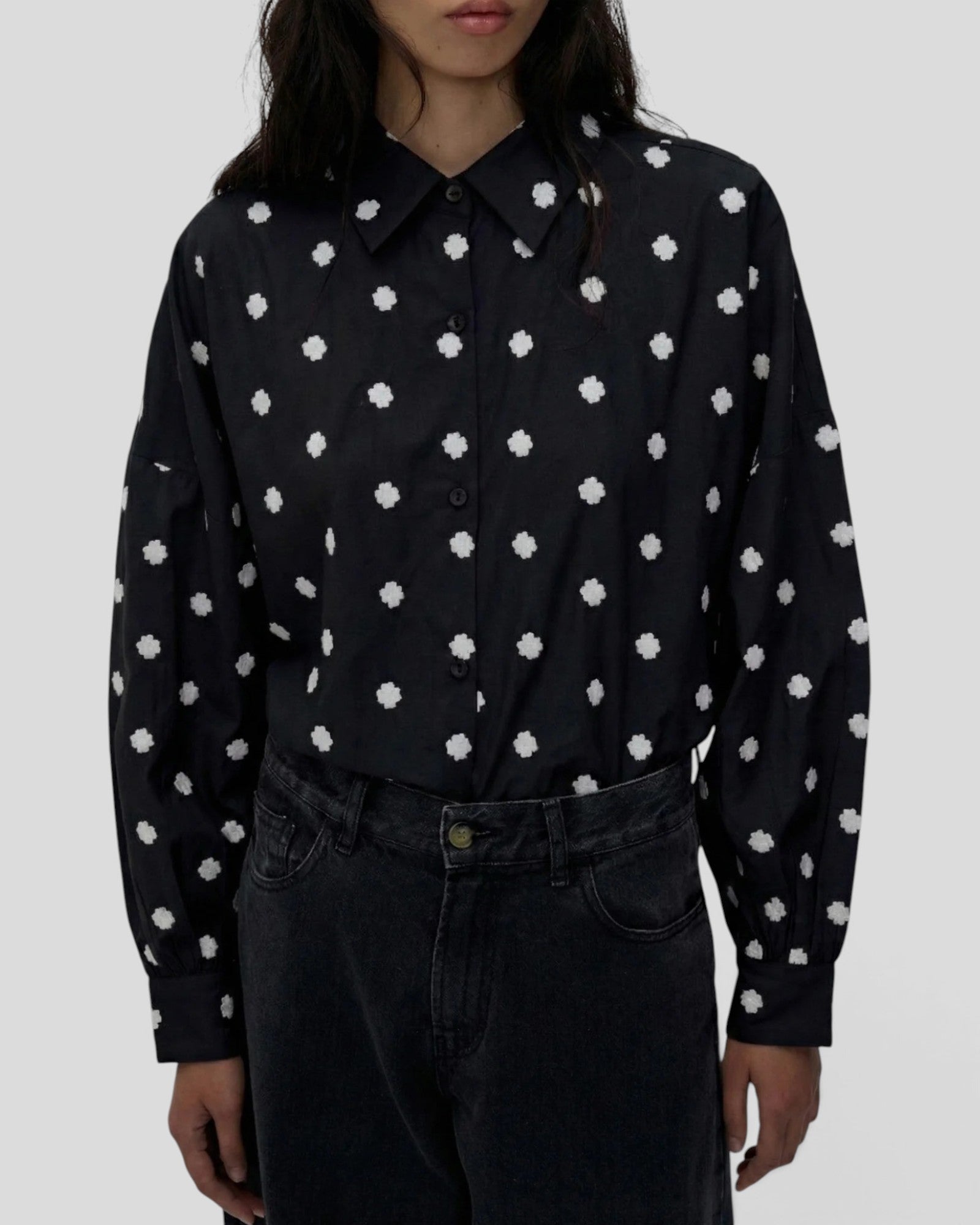 Rita Row || Lucca Shirt - Black Rita Row