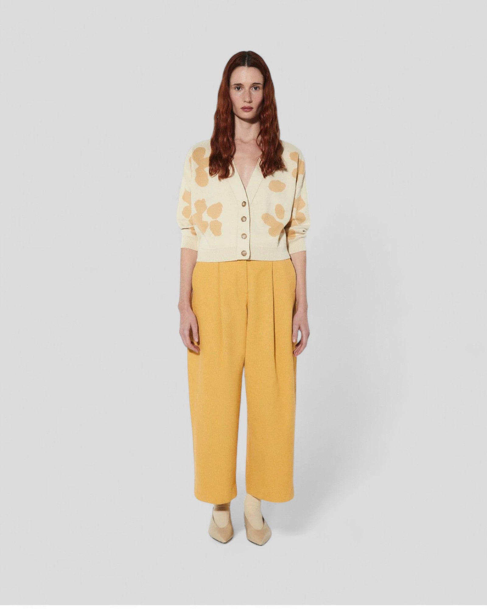 Rita row || Liza Cardigan - Floral Jacquard Rita Row