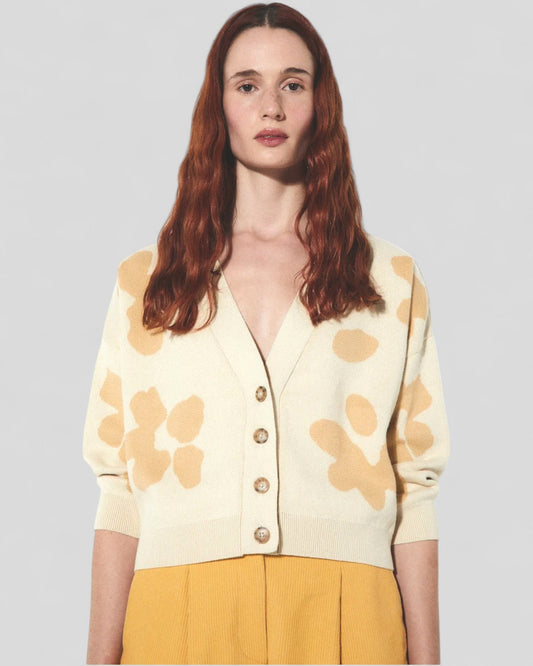 Rita row || Liza Cardigan - Floral Jacquard Rita Row
