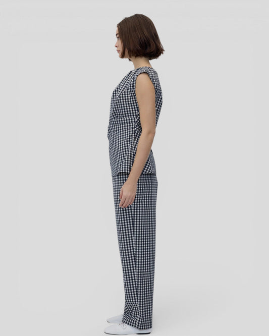 Rita Row || Cep Pantalon - Black Gingham Rita Row