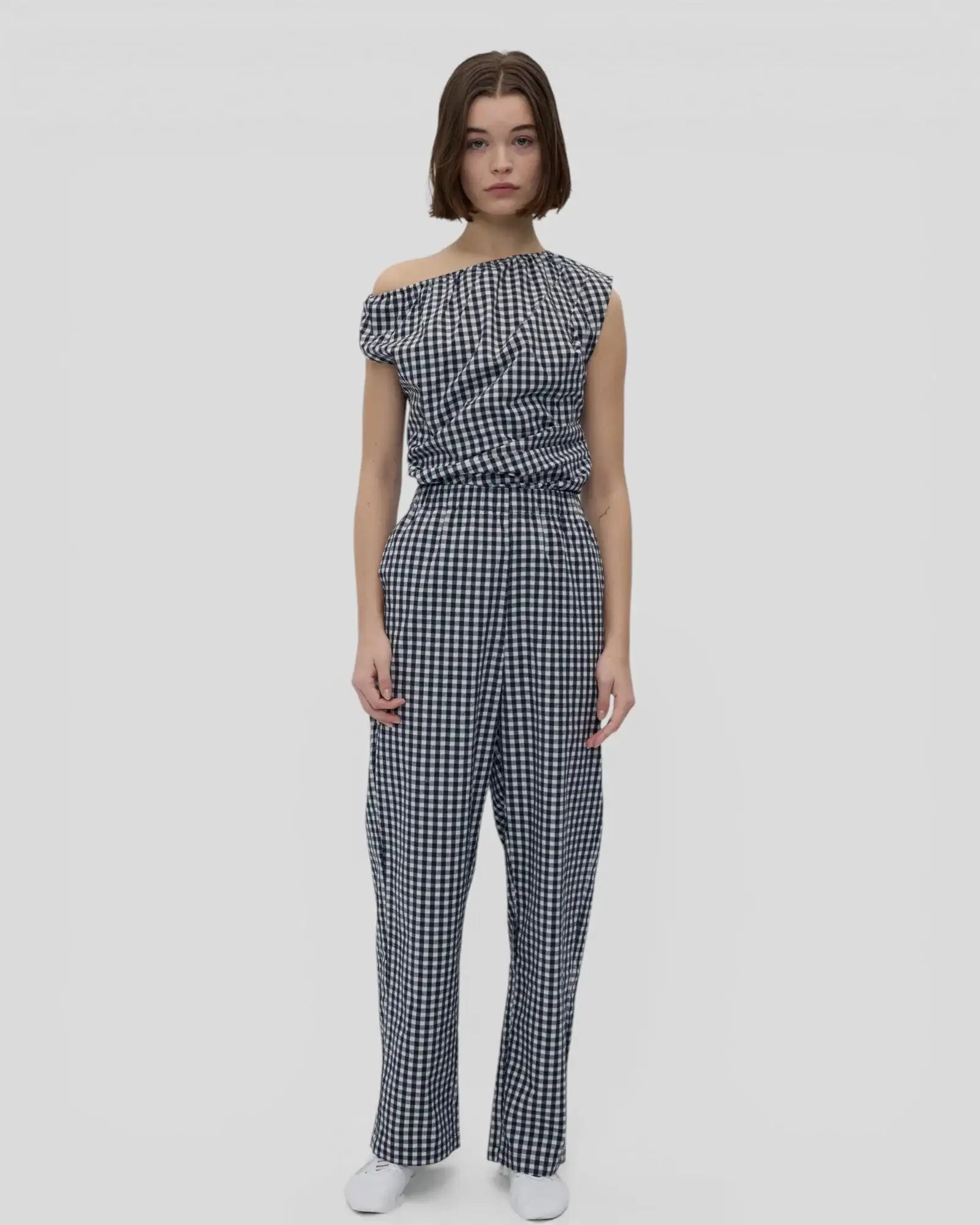 Rita Row || Cep Pantalon - Black Gingham Rita Row