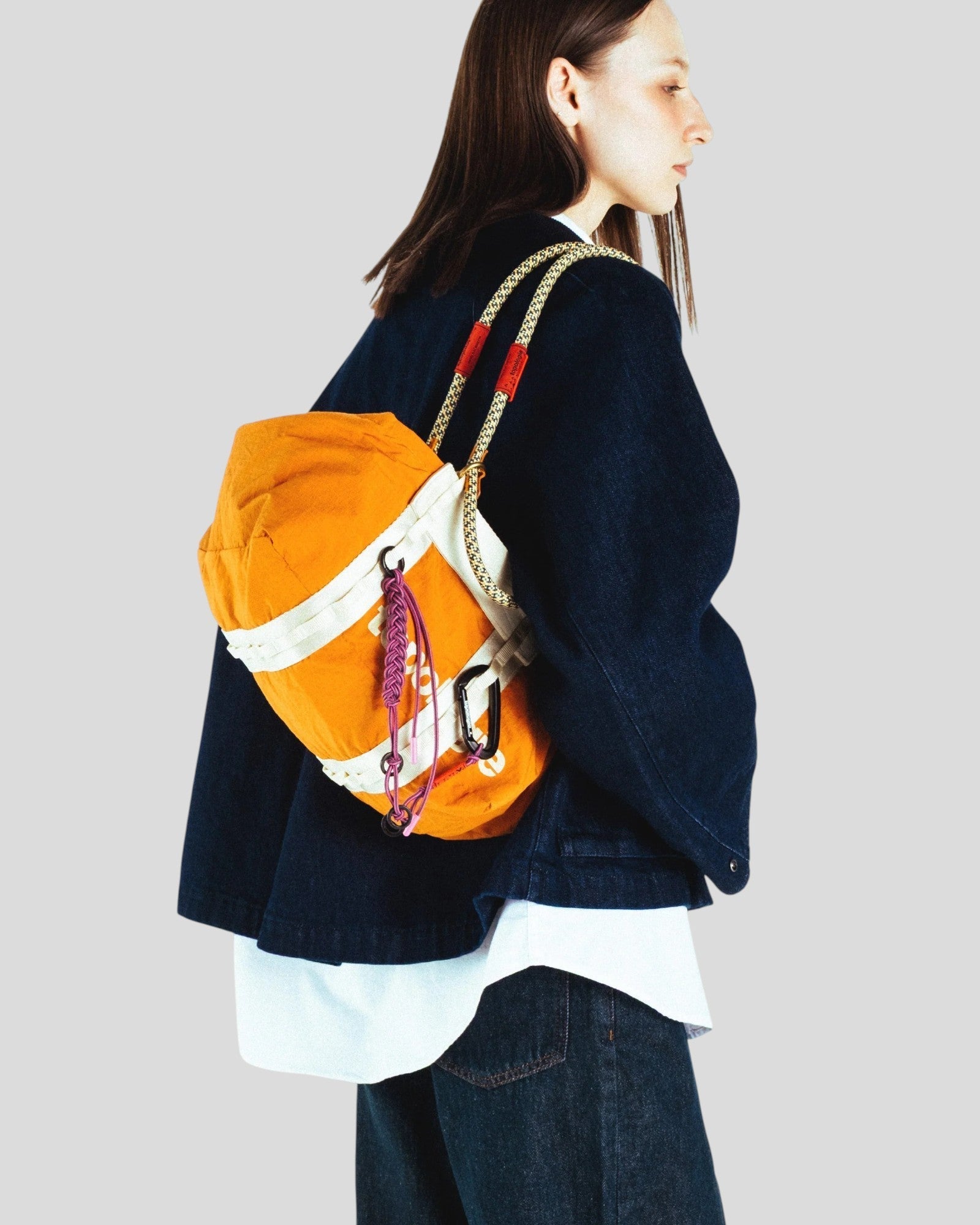 Topologie || Rope loop 10mm- Pink Checkboard Topologie