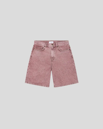 Les Deux || Ryder Light Pink Denim Short - Light Pink Denim Wash Les Deux