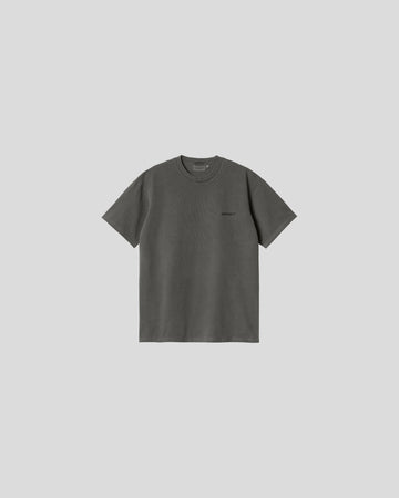 Carhartt || S/S Duster Script T- Shirt - Black/ Garment Dyed Carhartt