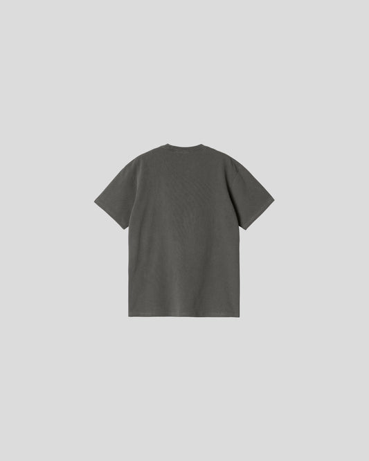 Carhartt || S/S Duster Script T- Shirt - Black/ Garment Dyed Carhartt