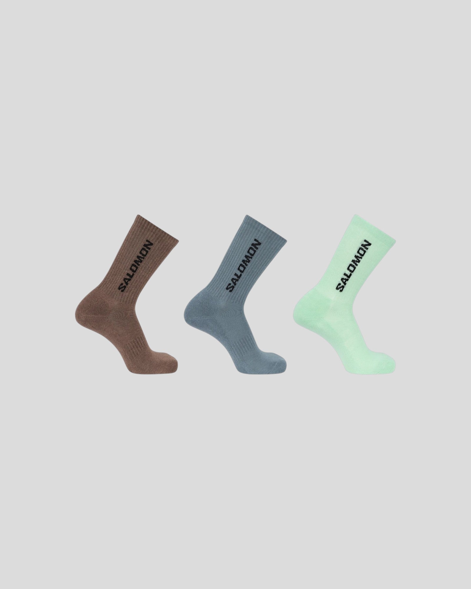 Salomon || Everyday Crew 3 Pack - Stormy Weather/ Seafoam/ Mustang Salomon