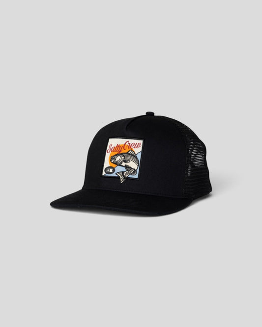 Salty Crew || Striper Trucker - Black - M' Salty Crew