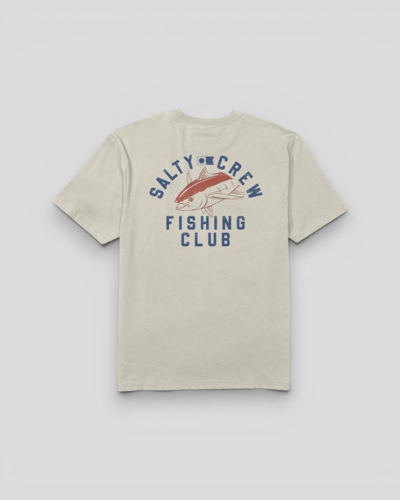 Salty Crew || Fish Club S/S Tee - Moonbeam - M' Salty Crew