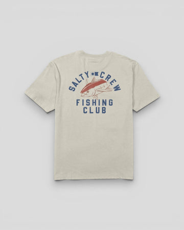 Salty Crew || Fish Club S/S Tee - Moonbeam - M' Salty Crew