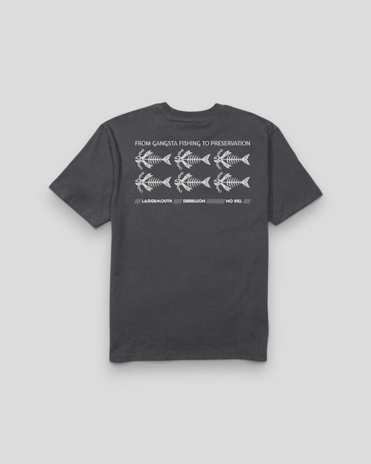 Salty Crew || MB Gangsta Tee - Phantom - M' Salty Crew
