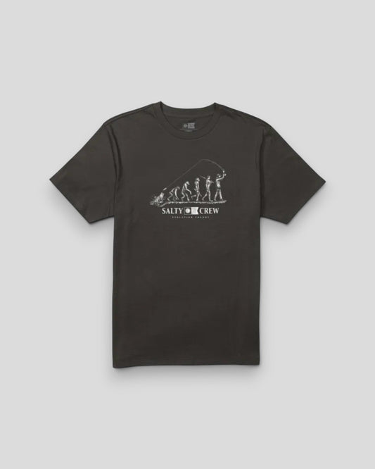 Salty Crew || Evolution Theory S/S Tee - Black - M' Salty Crew