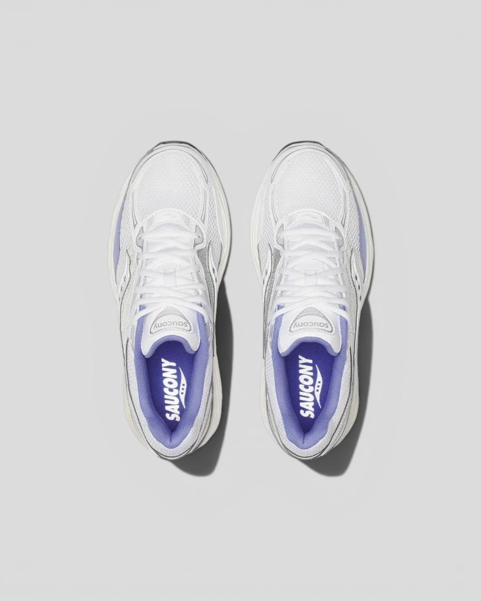 Saucony || Progrid Omni 9 - White/ Purple Saucony