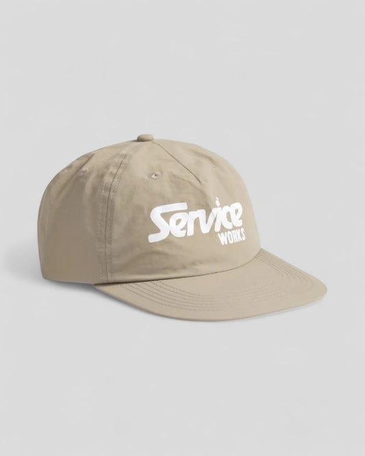 Service Works || Nylon Driver Cap - Khaki - M' Service Works