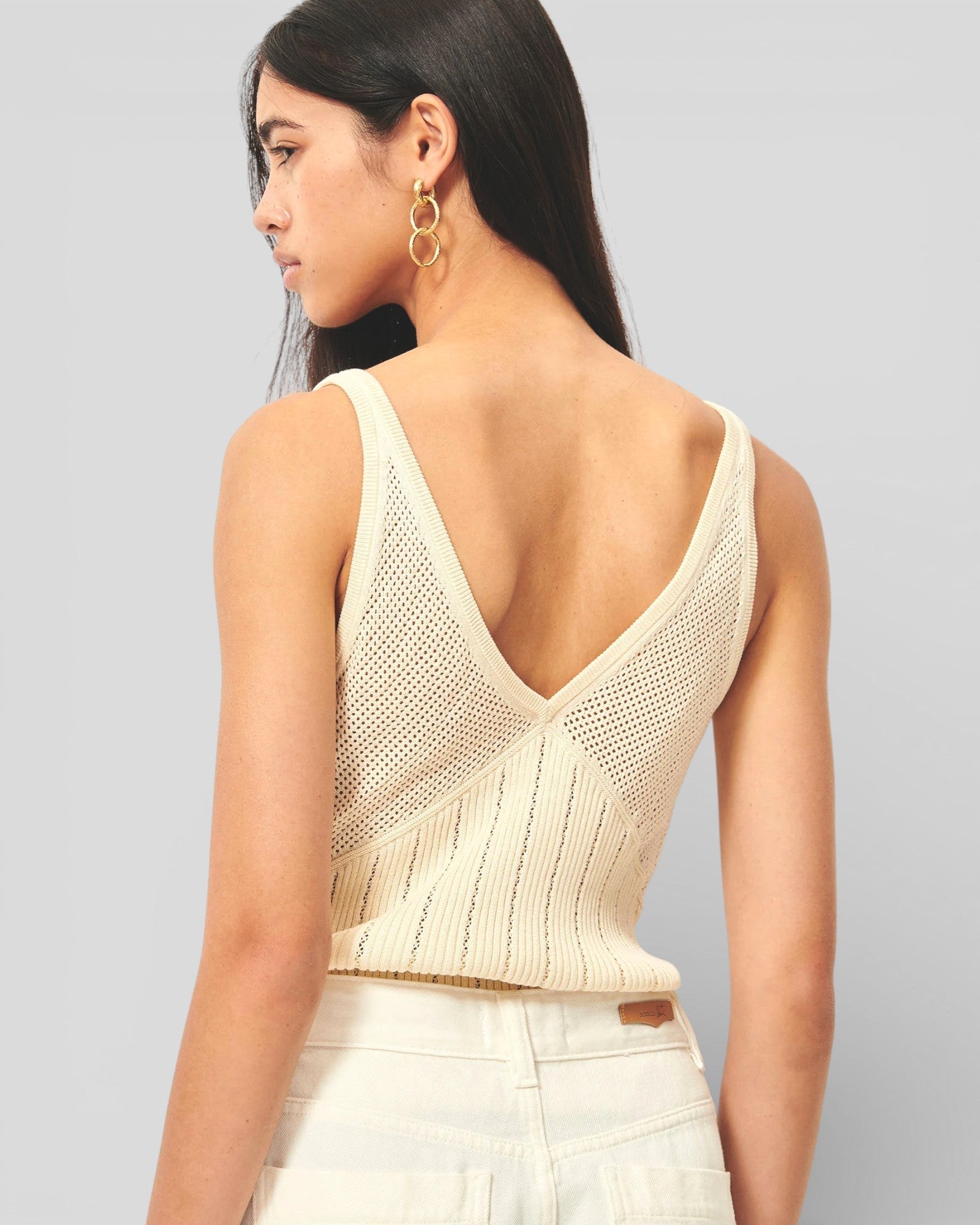 Sessùn || Attita Tank Top - Fleur de Sel Sessùn