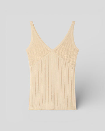 Sessùn || Attita Tank Top - Fleur de Sel Sessùn