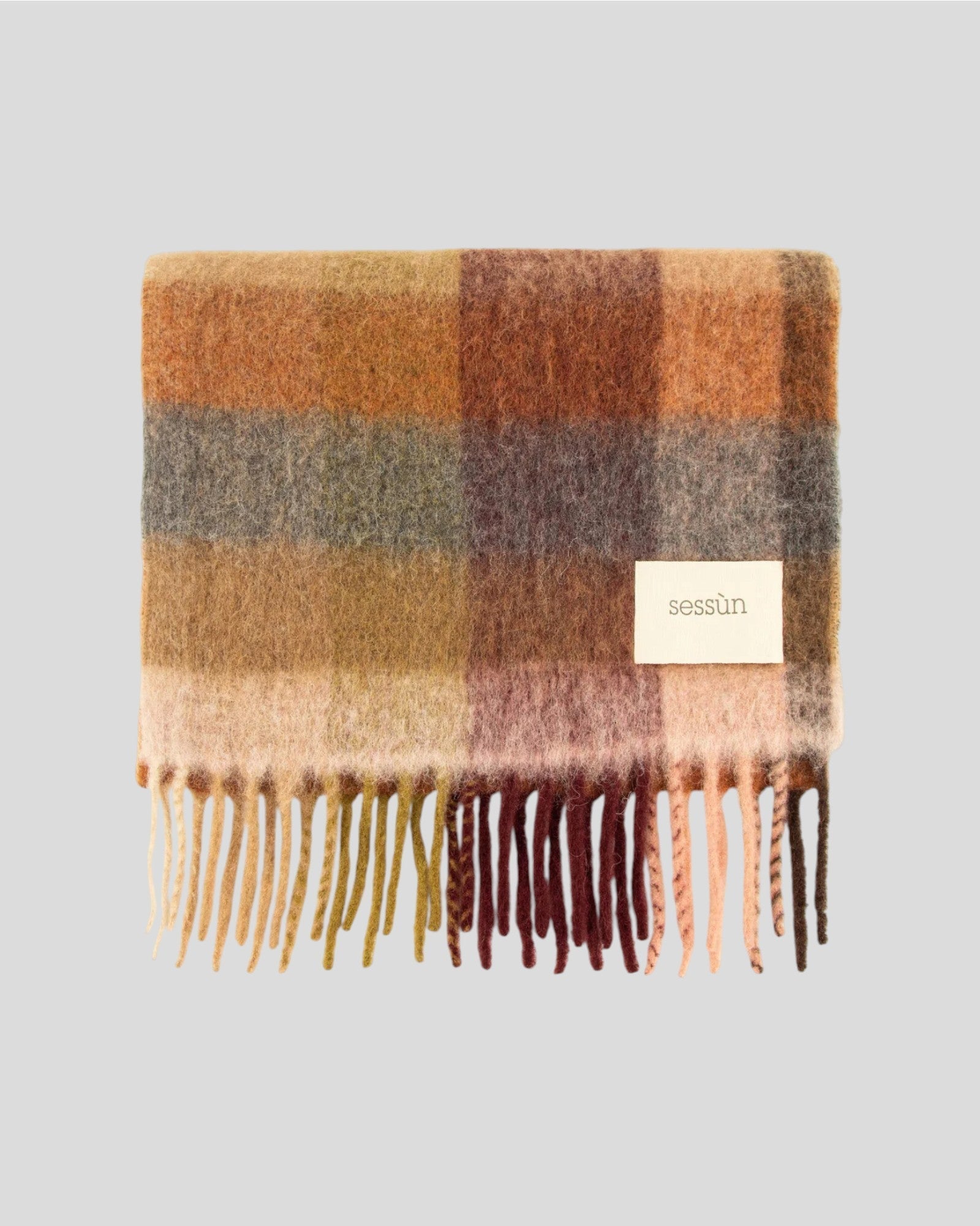 Sessun || LUCIO Scarf - Navyrust Sessùn