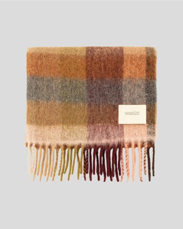 Sessun || LUCIO Scarf - Navyrust Sessùn