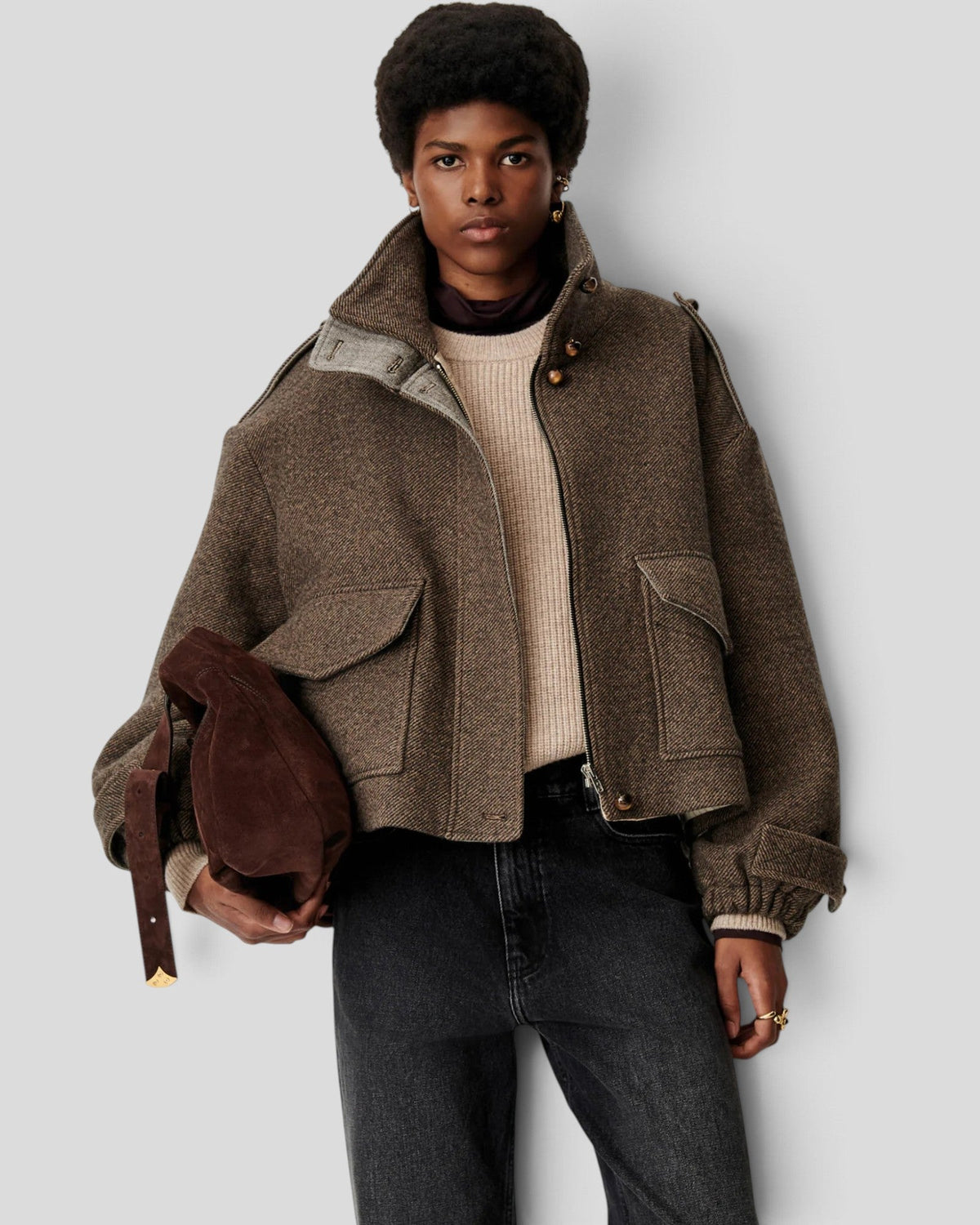 Sessùn || Mean Streets Short Coat - Lunardoise Sessùn