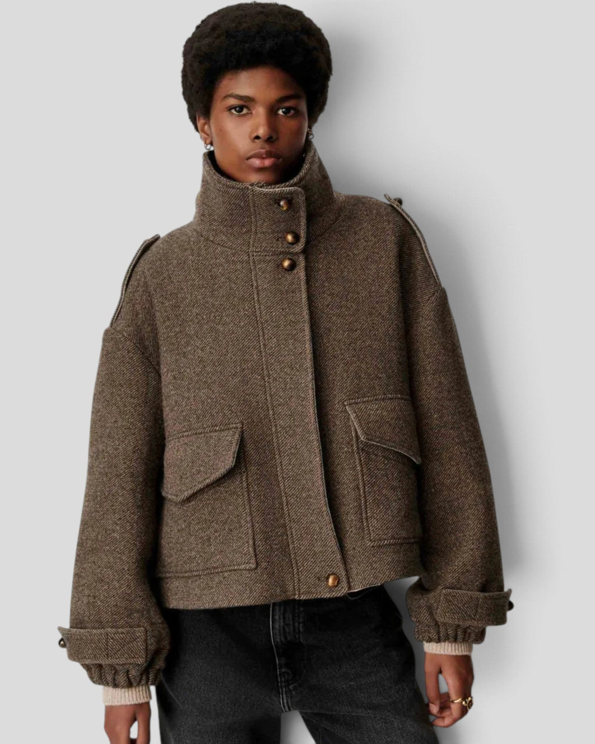 Sessùn || Mean Streets Short Coat - Lunardoise Sessùn