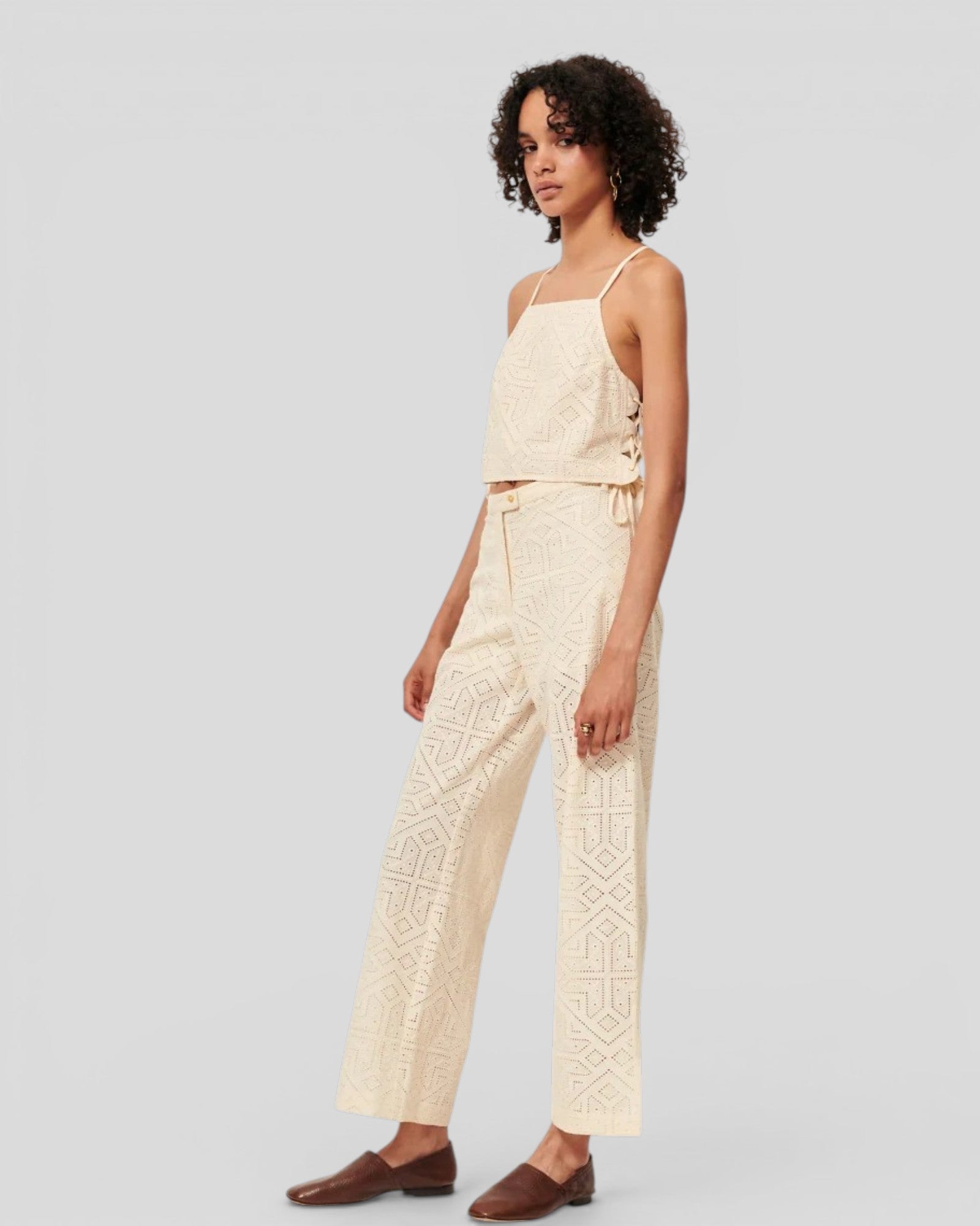 Sessùn || Allindy Pantalon - Fleur de Sel Sessùn