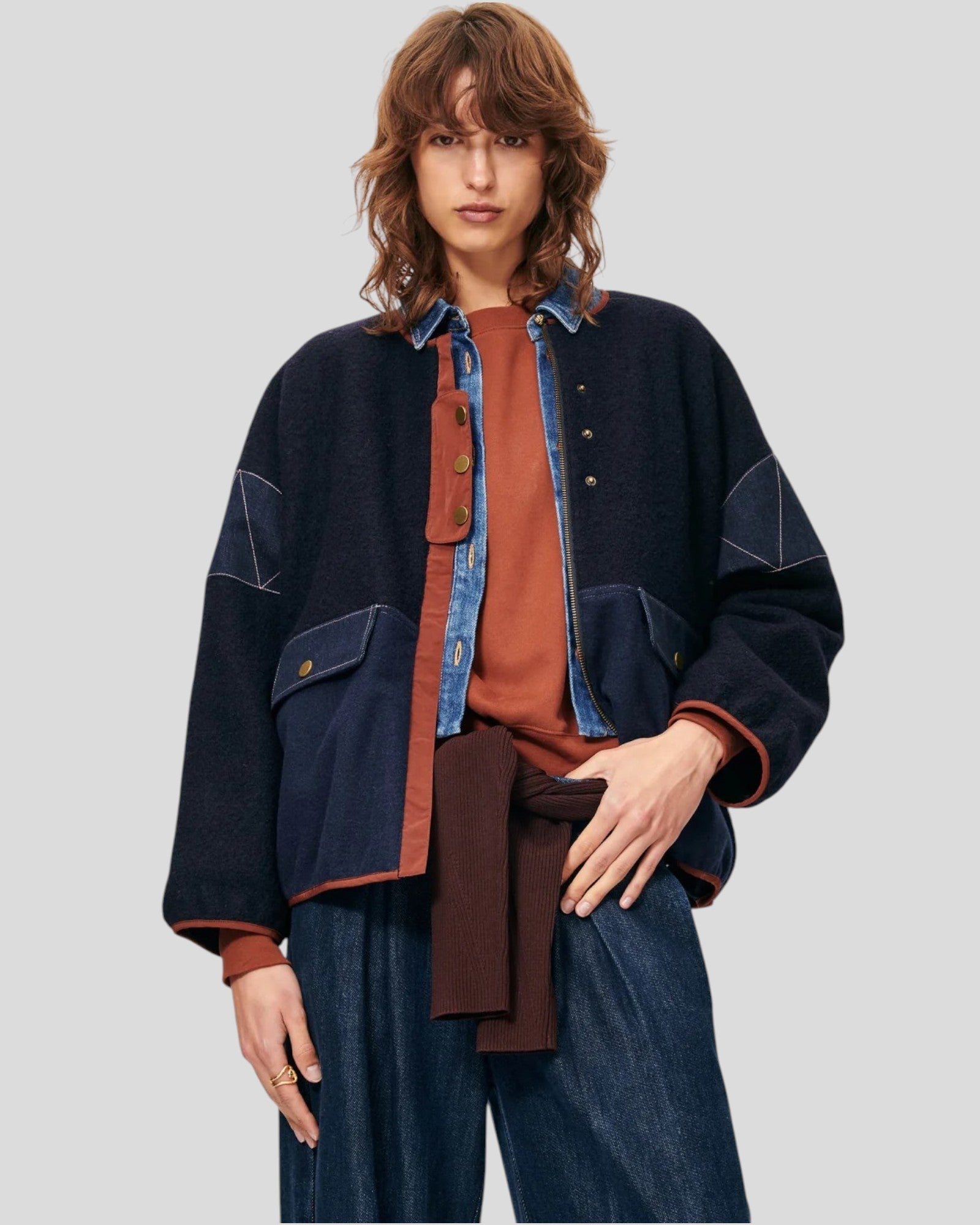 Sessùn || Cold Night Veste - Mood Indigo Sessùn