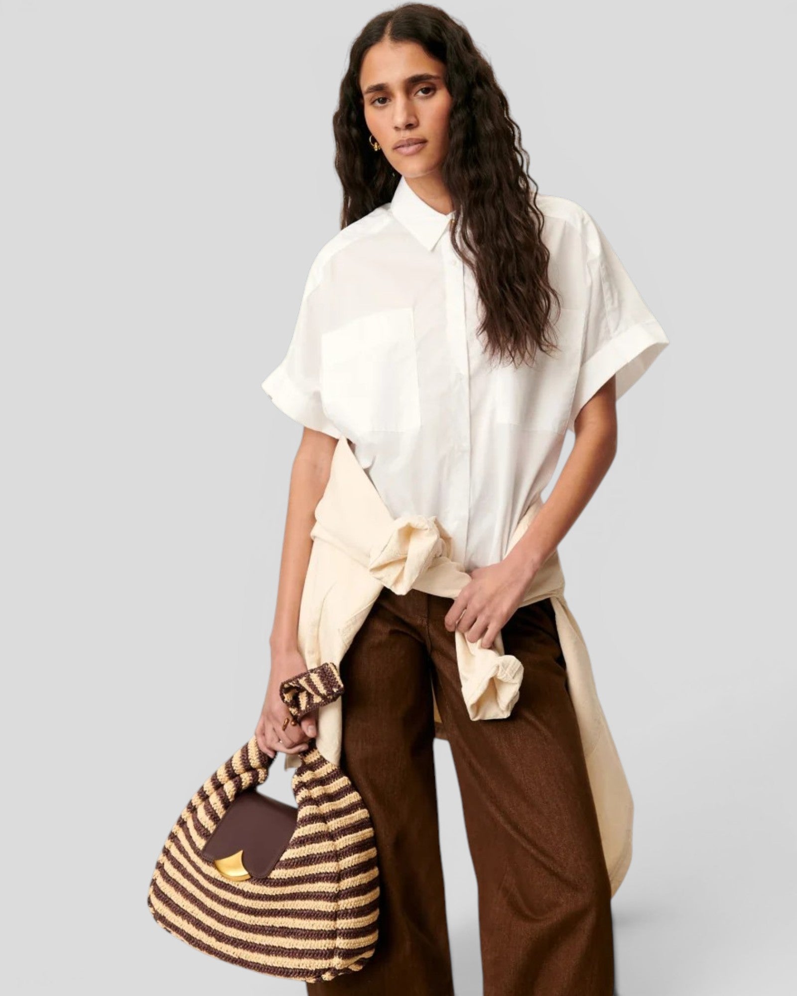 Sessùn || Dellord Shirt - Optical White Sessùn