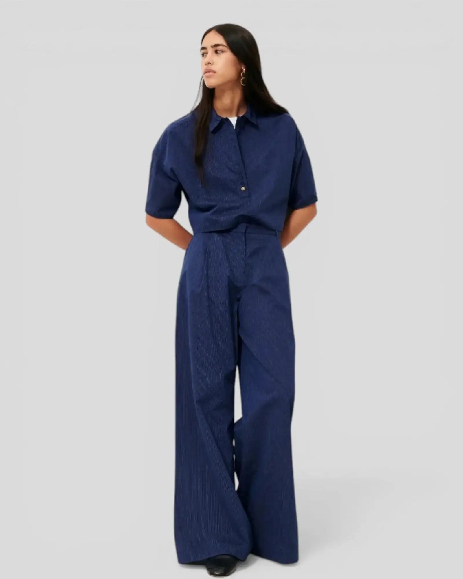 Sessùn || Provencia A pantalon - Blazer Blue Sessùn