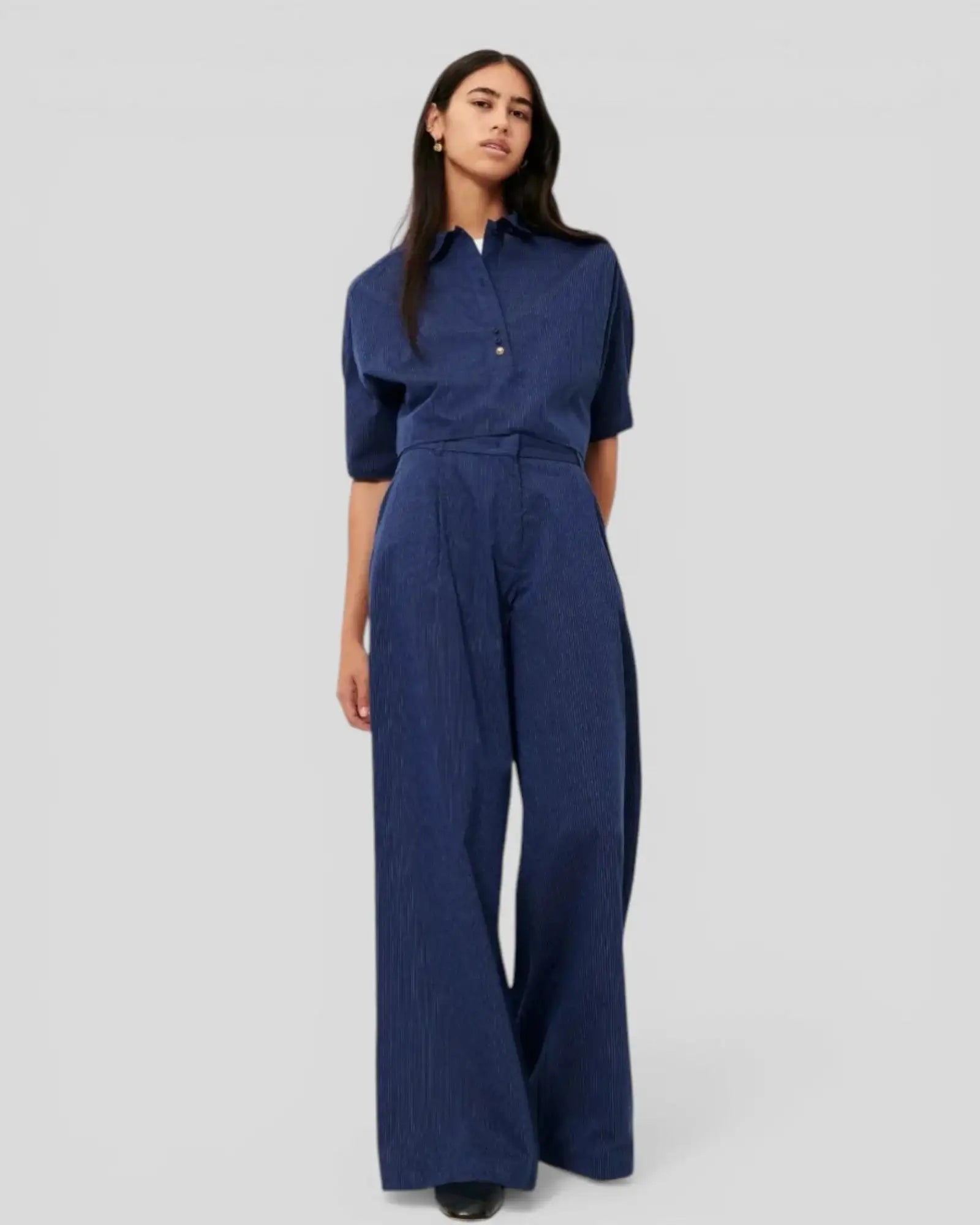 Sessùn || Provencia A pantalon - Blazer Blue Sessùn