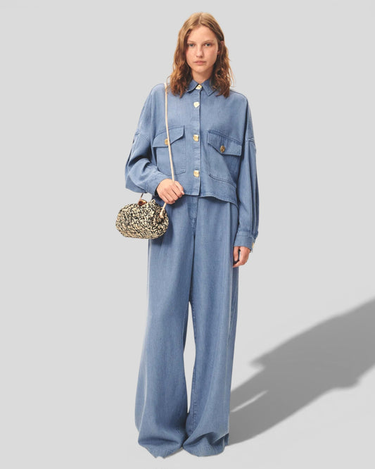 Sessùn || Provenco Pantalon - Blue Sessùn