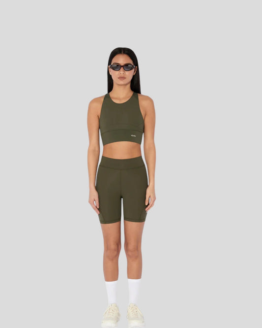 Circle || Short Running Get Shorty - Moss Circle