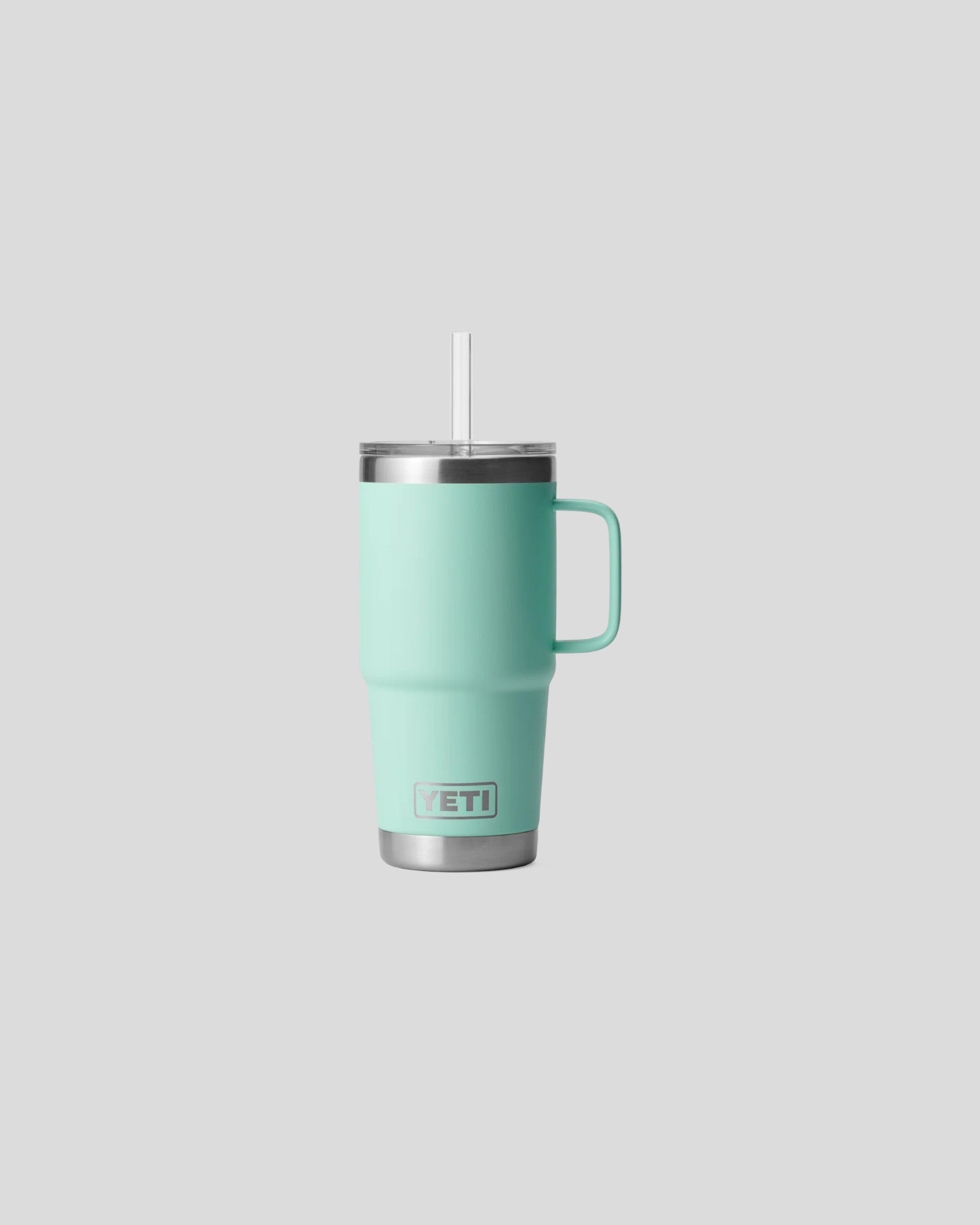 Yeti || Rambler 25 OZ Straw Mug - Seafoam Yeti