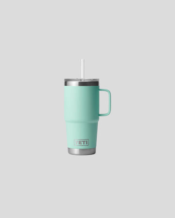 Yeti || Rambler 25 OZ Straw Mug - Seafoam Yeti