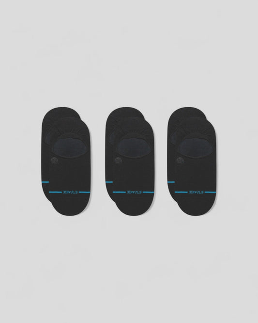 Stance || Icon No Show 3 Pack - Black Stance