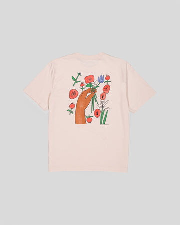 Olow || Poppies T-Shirt - Cream Olow