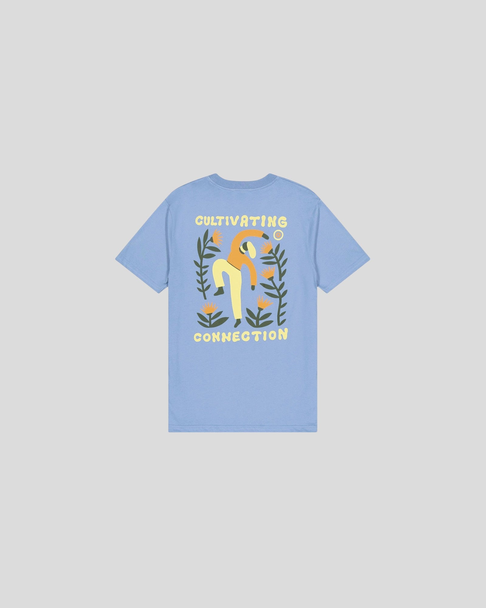 Olow || Cultivating T-Shirt - Bleu Azur