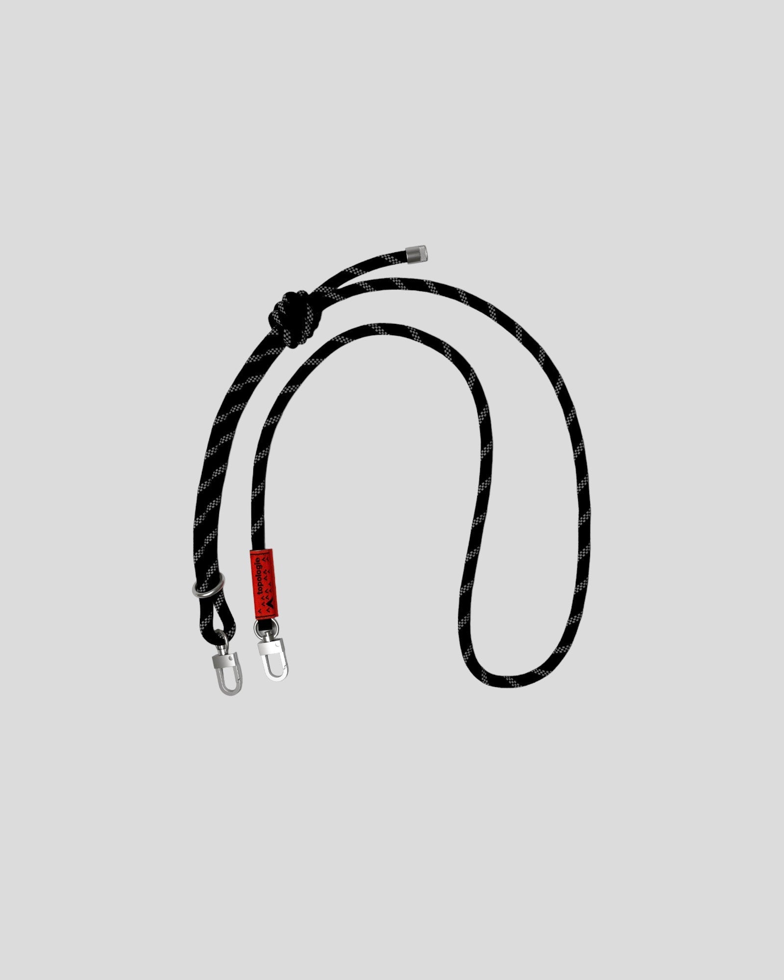 Topologie || 8.0 mm Rope Stap - Black Reflective