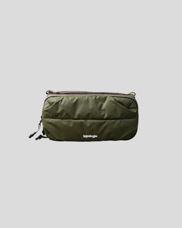 Topologie || Bottle Sacoche - Army Green Puffer
