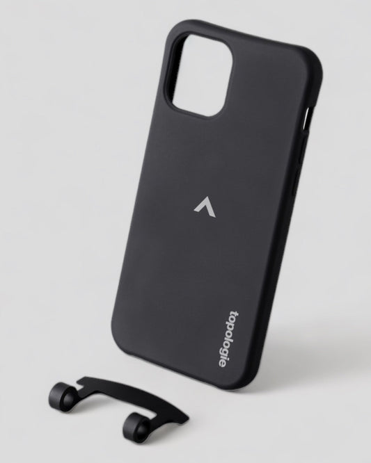 Topologie || Dolomites Phone Case - Iphone 13 Pro - Black Topologie