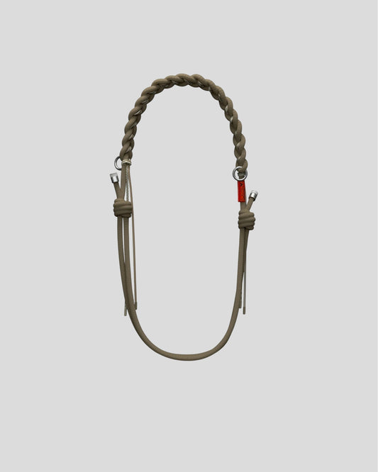 Topologie || Wares Strap Braided 8mm - Buckwheat Topologie