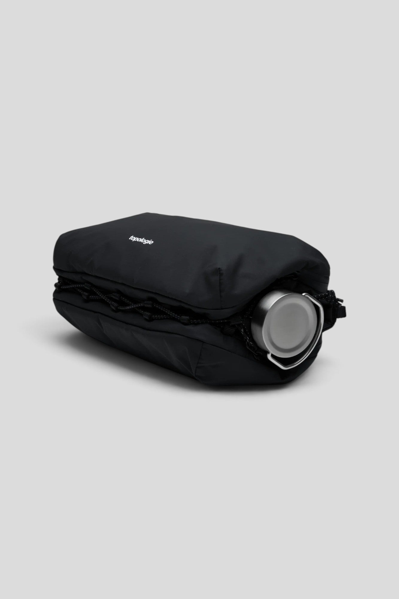 Topologie || Bottle Sacoche Large - Black Ripstop Dry Topologie