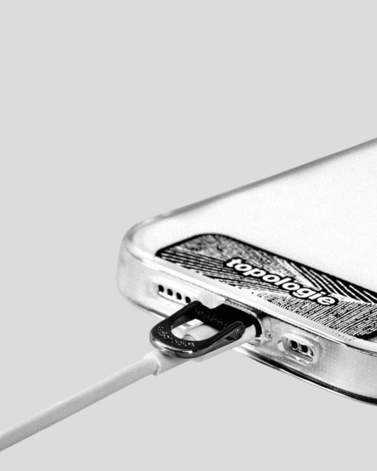 Topologie || Phone Strap Adapter - Black Topologie