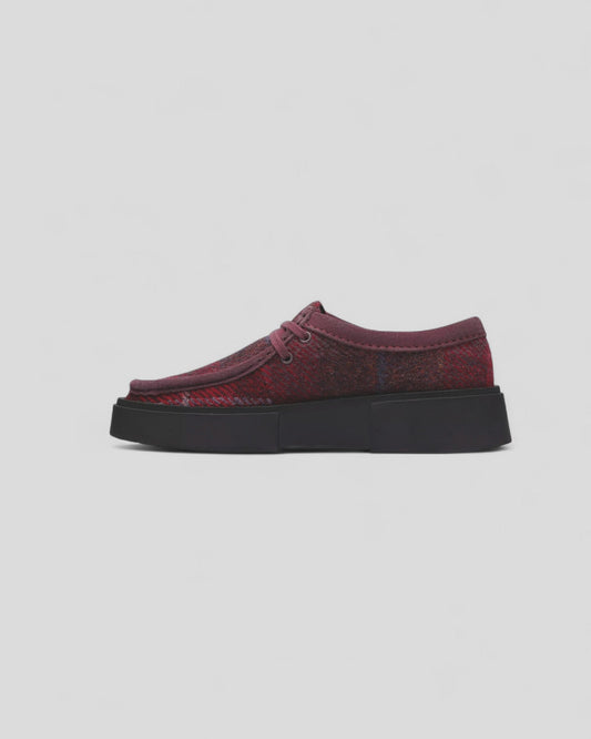 Clarks || Torview - Tweed Combi Prune W' Clarks