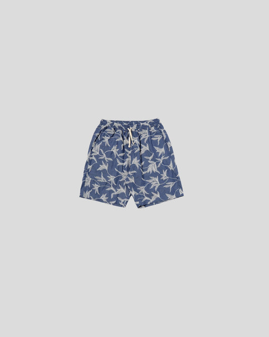 Universal Works || Simple Short Summer Jungle - Indigo Universal Works