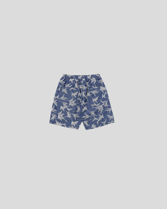 Universal Works || Simple Short Summer Jungle - Indigo Universal Works