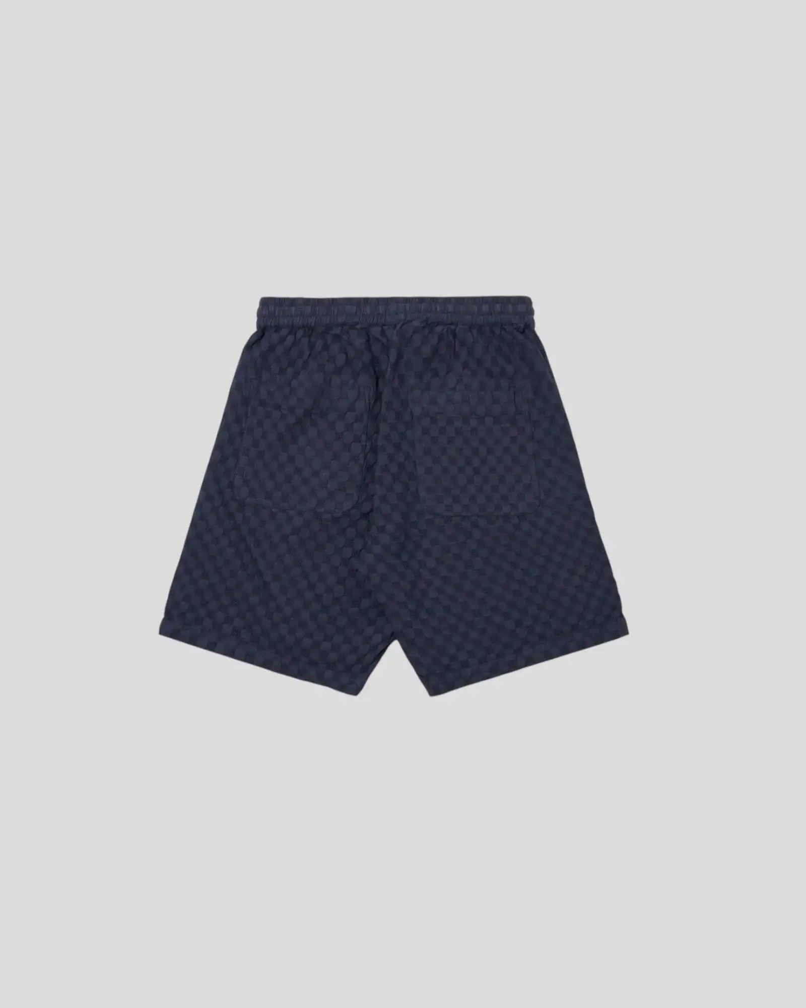 Universal Works || Simple Short - Waffle Navy Universal Works