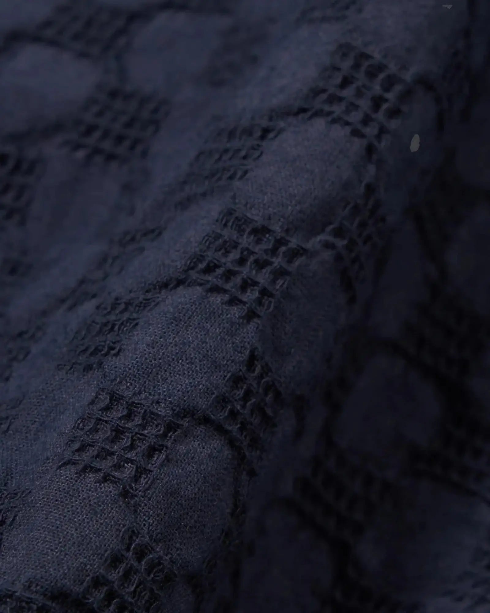 Universal Works || Simple Short - Waffle Navy Universal Works