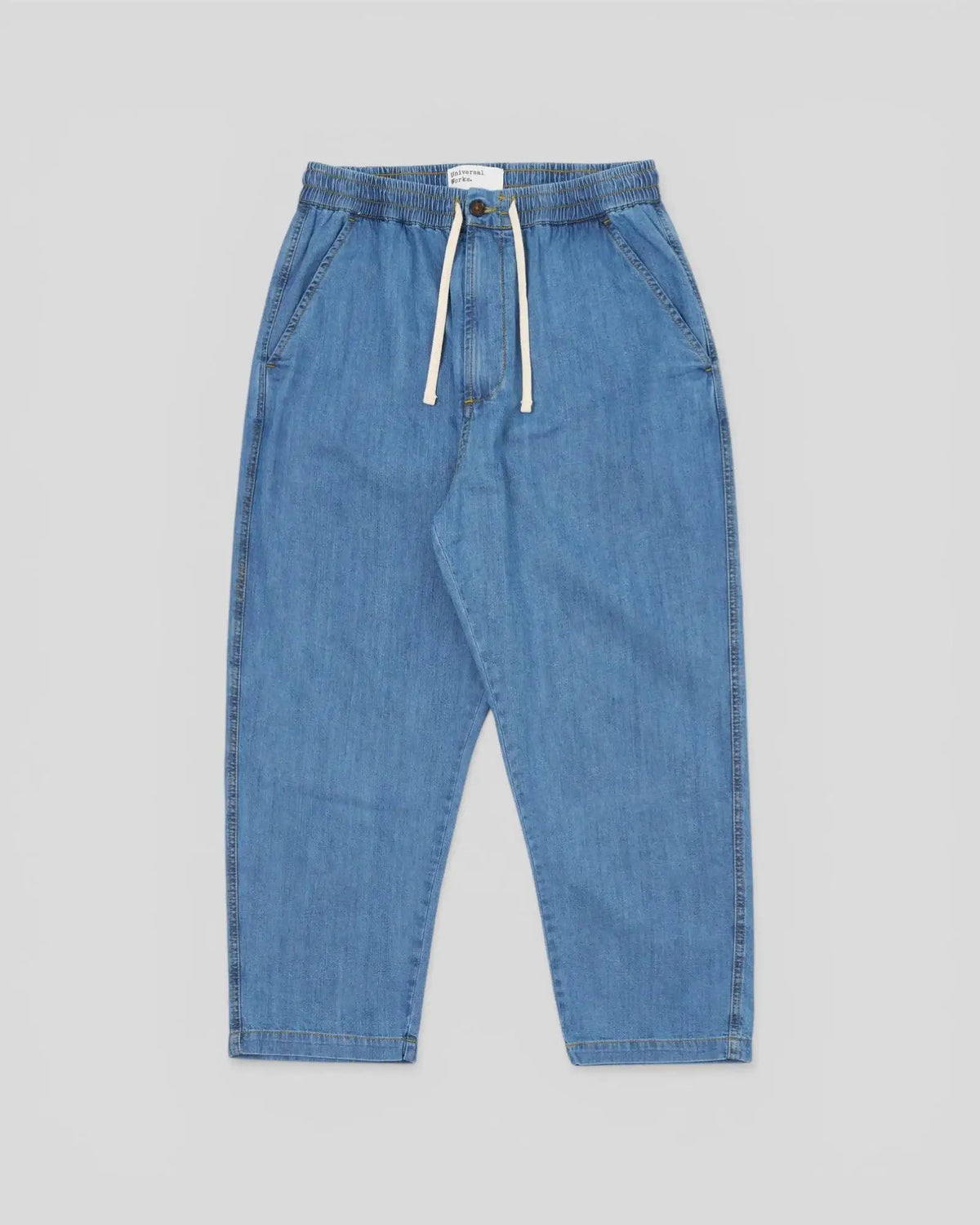 Universal Works || Hi Water Trousers Denim - Washed Indigo Universal Works
