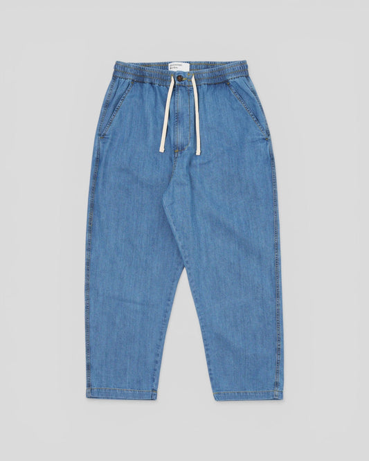 Universal Works || Hi Water Trousers Denim - Washed Indigo Universal Works